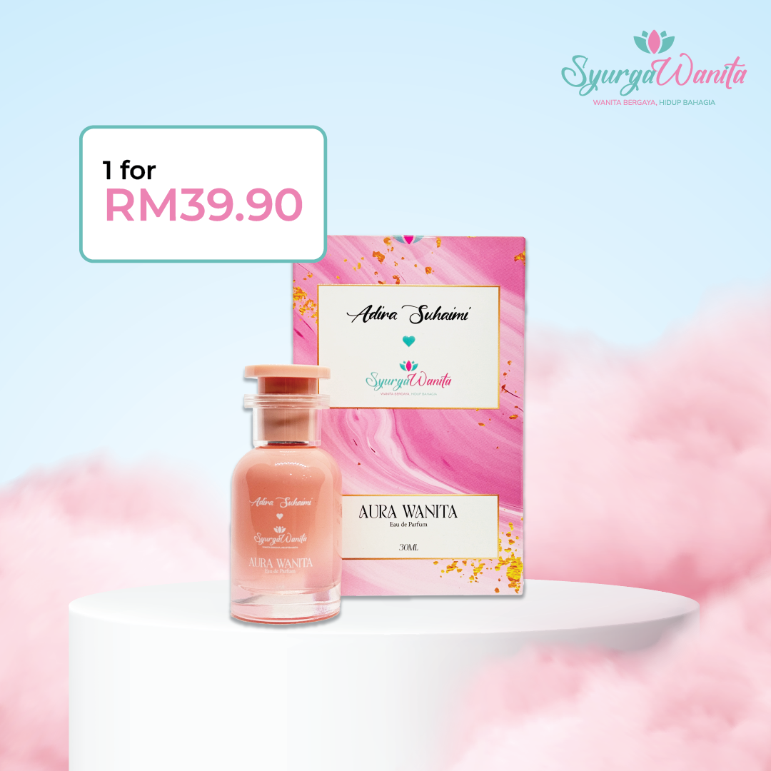 AdiraSuhami x SyurgaWanita Perfume: Aura Wanita