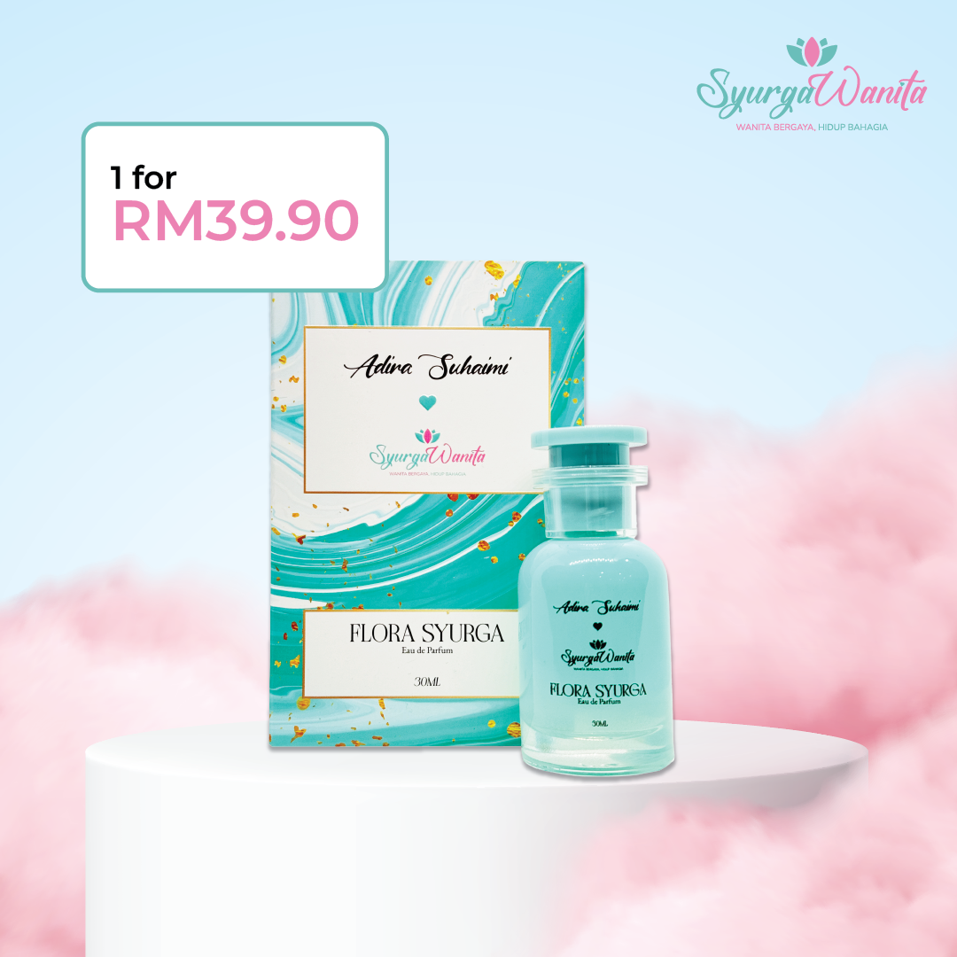 AdiraSuhami x SyurgaWanita Perfume: Flora Syurga