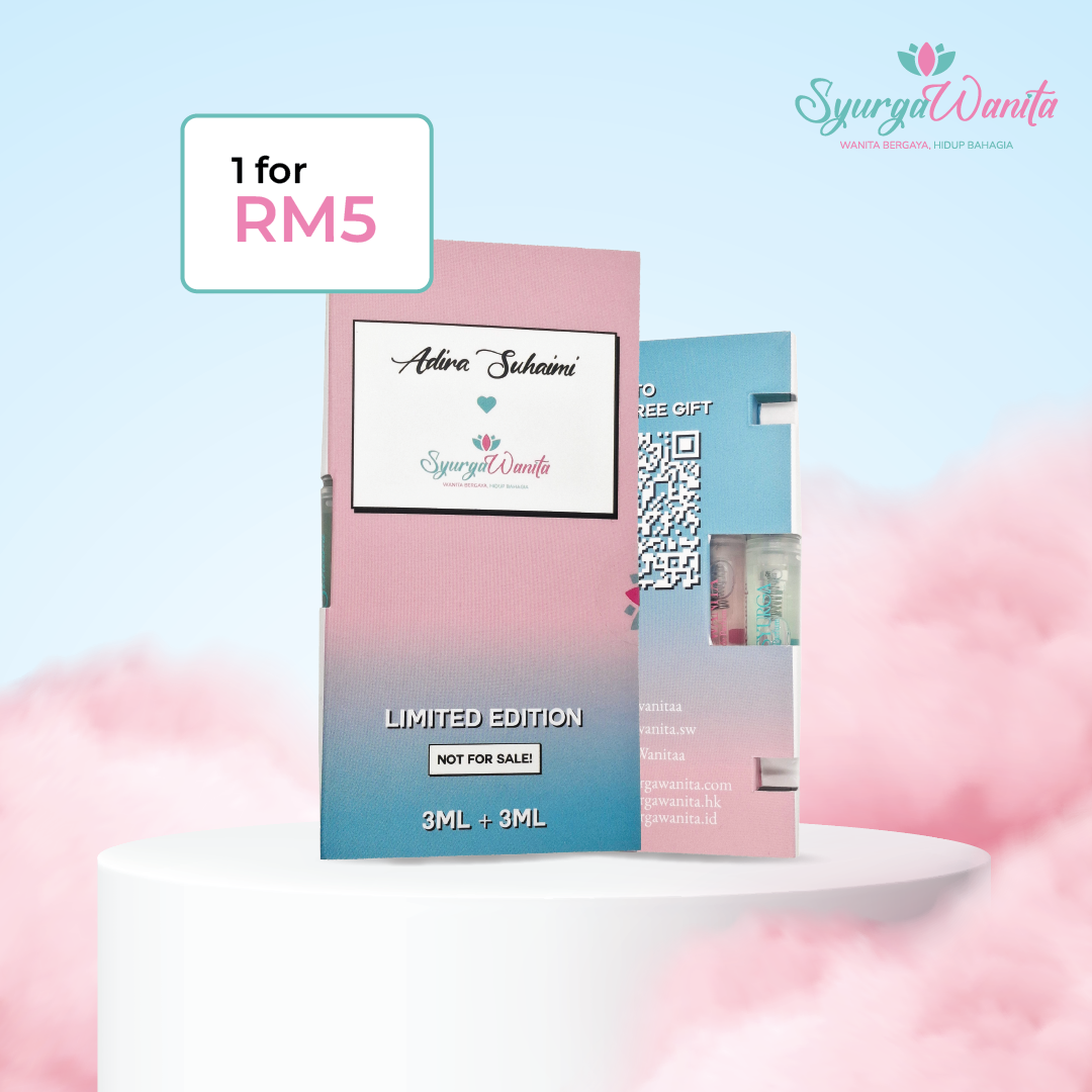 (TRIAL PACK) Adira Suhaimi X SyurgaWanita Perfume 3ml
